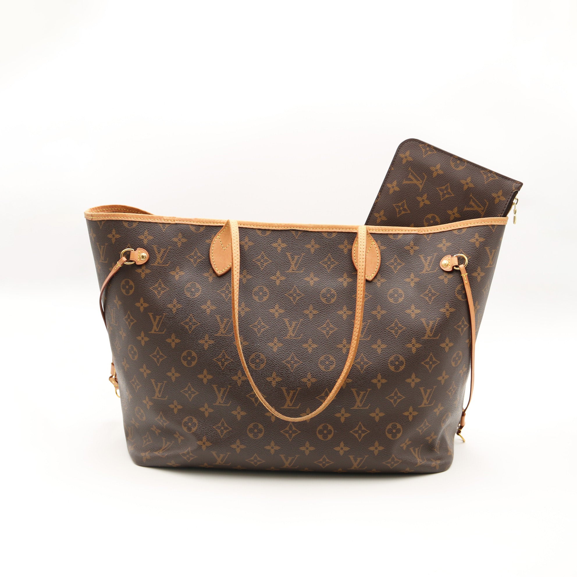 LOUIS VUITTON Sac Nerverfull GM Toile Monogram ebene Depot Vente Luxe Passy